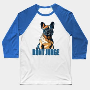 Don't judge cute cat Baseball T-Shirt